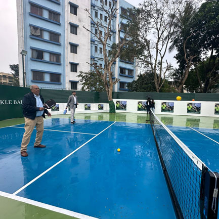 State-of-the-art playing court in Kolkata